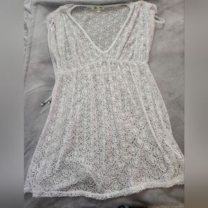 White Lace Tunic Cover-Up